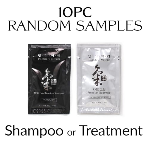 DAENG GI MEO RI - Ki Gold Premium Shampoo, Treatment, and Travel Pouch Set (10ml Pouch)